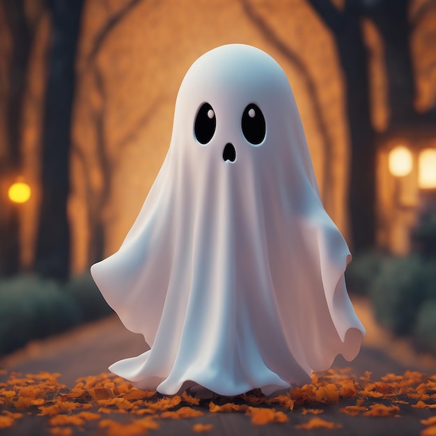 Simpatico fantasma di Halloween