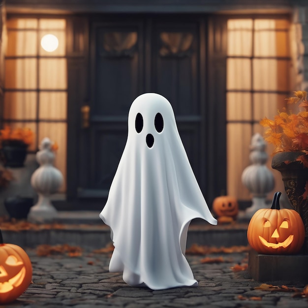 Simpatico fantasma di Halloween