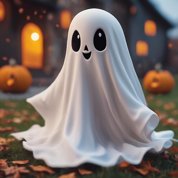 Simpatico fantasma di Halloween