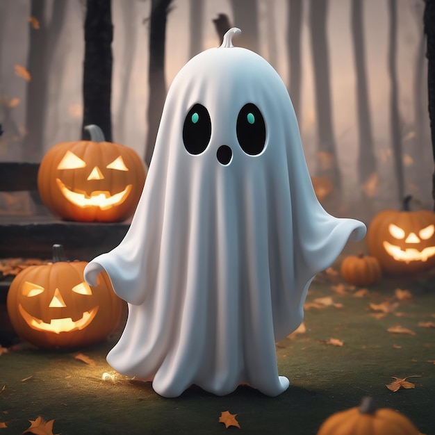 Simpatico fantasma di Halloween