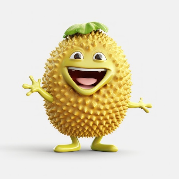 Simpatico personaggio 3D Jackfruit