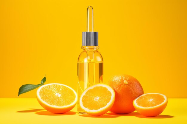 Sinergia vibrante Il potere della vitamina C e degli oli essenziali con un tocco di arancia piccante