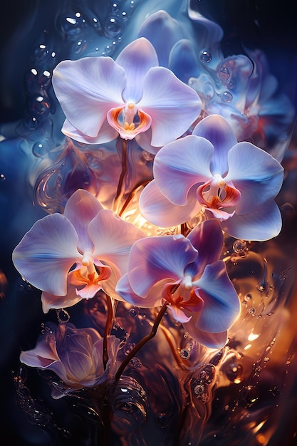 sinfonia dell'aura galattica dell'orchidea