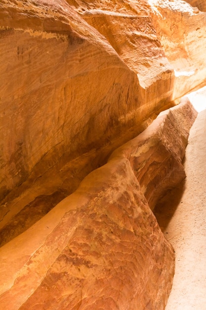 Siq canyon Petra