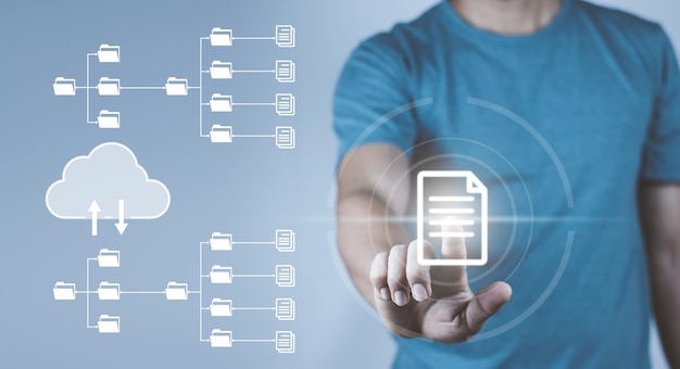 Sistema di gestione dei documenti Database di documentazione online DMS e automazione dei processi