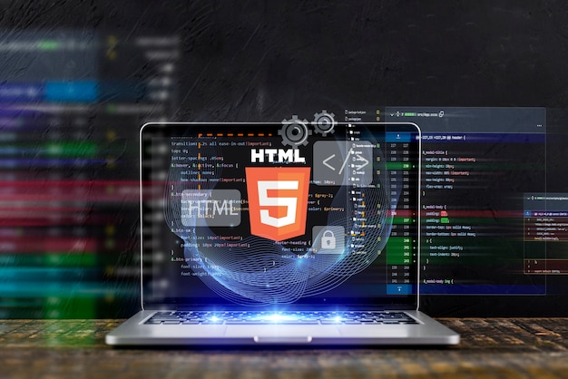 Sistema html per il concetto di siti web