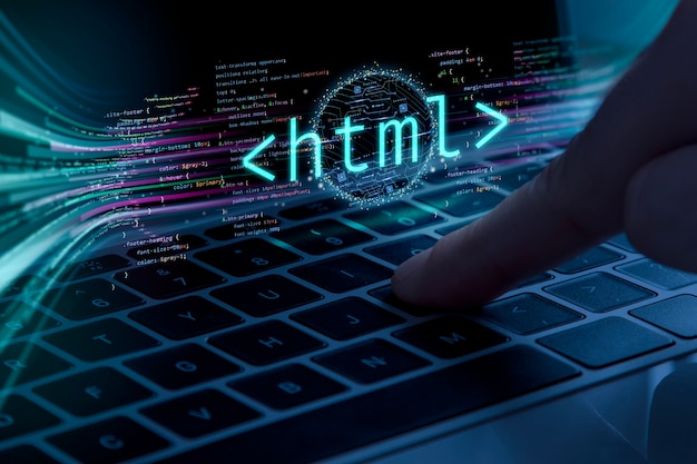 Sistema html per il concetto di siti web