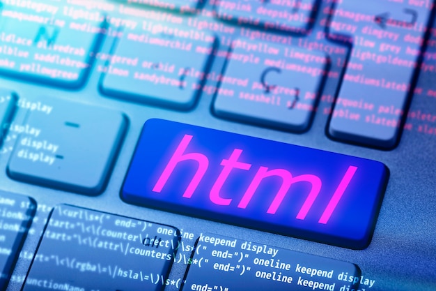 Sistema html per il concetto di sito web