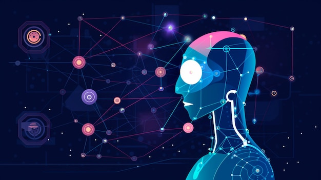 Sistema Intelligenza artificiale ChatGPT Chat Bot AI Tecnologia robot intelligente Ai Chat GPT application software robot application Chat GPT Generative AI