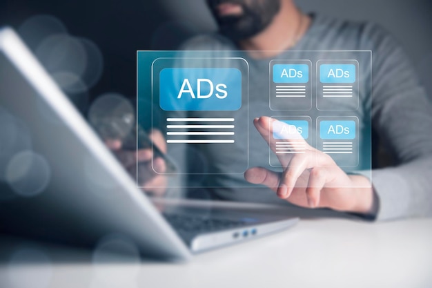 Siti web con annunci in entrata per ottimizzare i clic