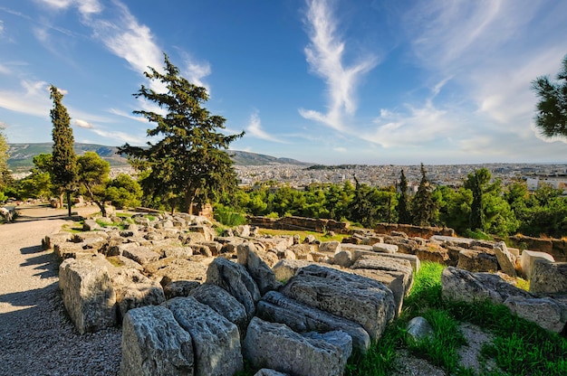 Sito antico intorno all'Acropoli