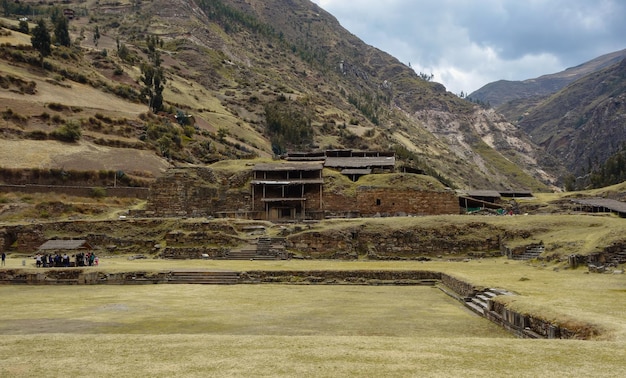 Sito archeologico di Chavin, Perù. Rovine pre-inca di cultura storica