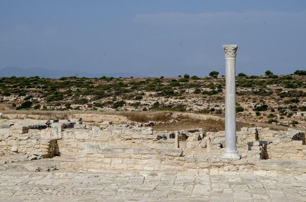 Sito archeologico di Kourion I resti archeologici di Kourions Natura pittoresca Cipro