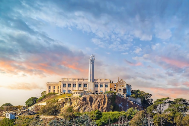 Sito storico, Isola di Alcatraz a San Francisco, USA