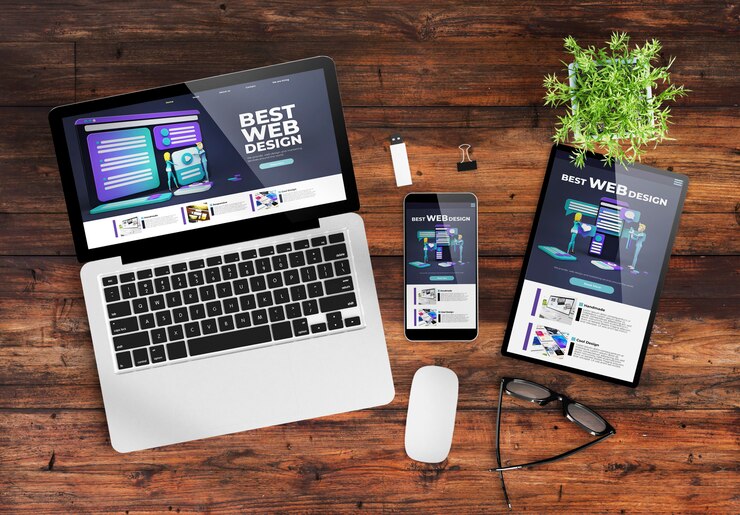 Foto sito web di design reattivo