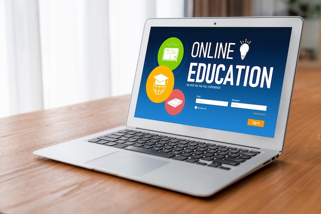 Sito web di elearning con un software modesto per consentire agli studenti di studiare su Internet