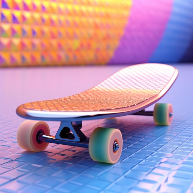 skateboard futuristico