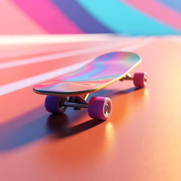 skateboard futuristico