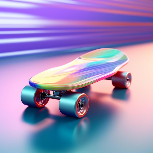 skateboard futuristico