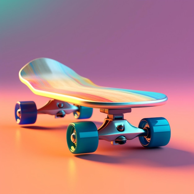 skateboard futuristico