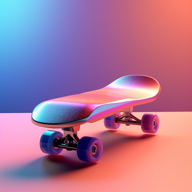 skateboard futuristico