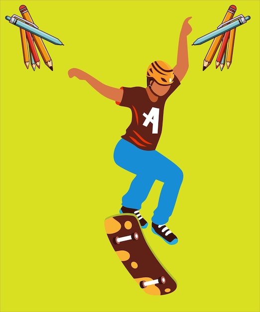 Skateboarding