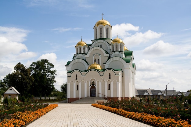 Skeet Krasnohirskyy monastero città Zolotonosha Cherkasy regione Ucraina