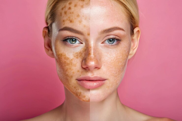 Photo skin condition hyperpigmentation