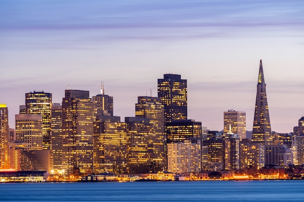 Skyline del centro di San Francisco