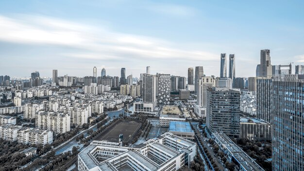 Skyline della città di CBD, Shenzhen