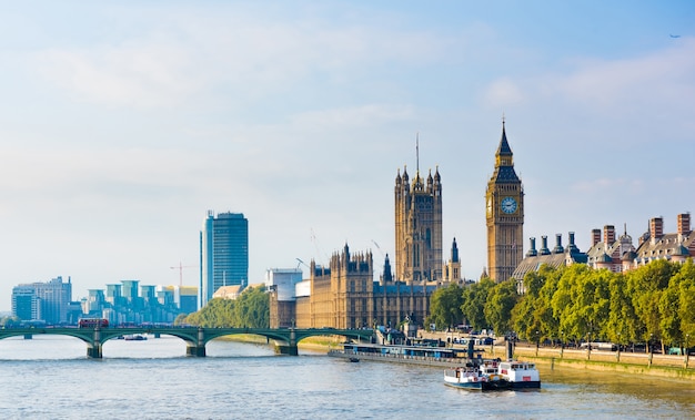 Skyline della città di Londra, Regno Unito