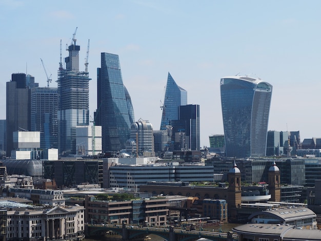 Skyline della città di Londra