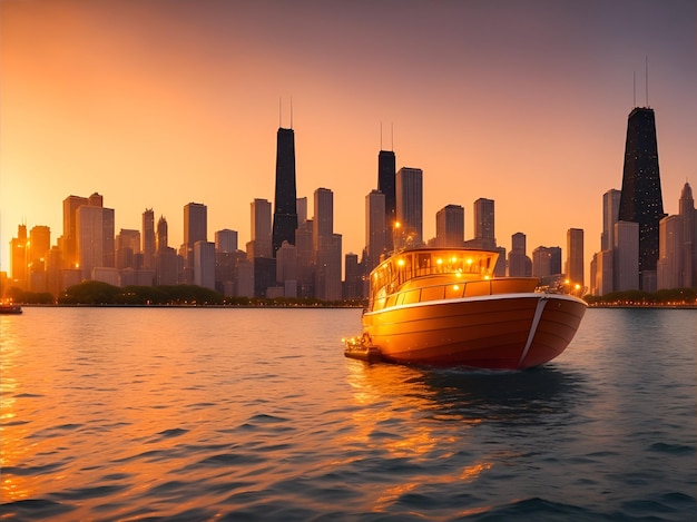 Skyline di Chicago