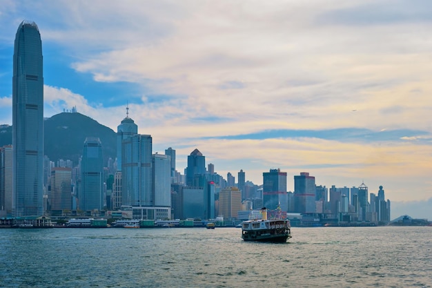 Skyline di hong kong hong kong cina