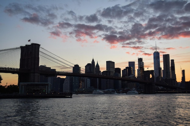 Skyline di New York da Brooklyn