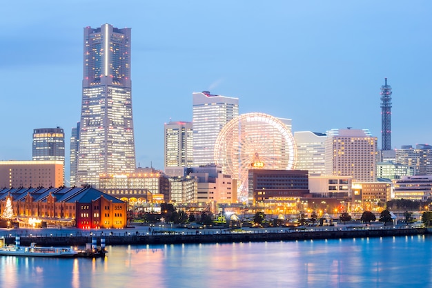 Skyline di Yokohama