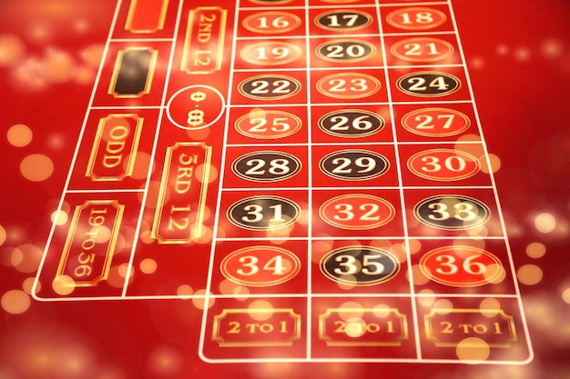 Slot machine del casinò nella sala da gioco di notte