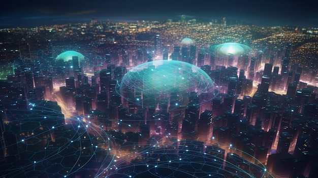 Smart city e rete di comunicazione Generative Ai