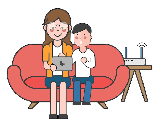 Smart home png illustrazione sfondo trasparente