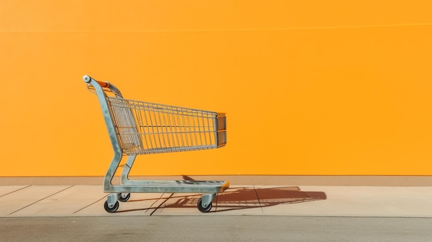 Smart Shopping Cart AI generato