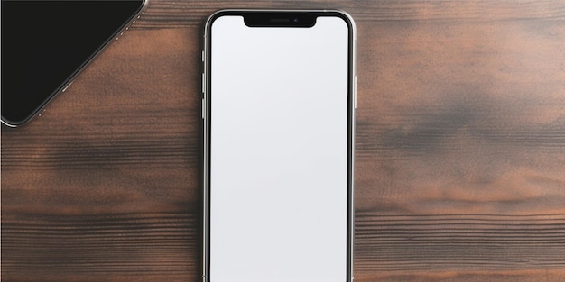 Smartphone display mockup