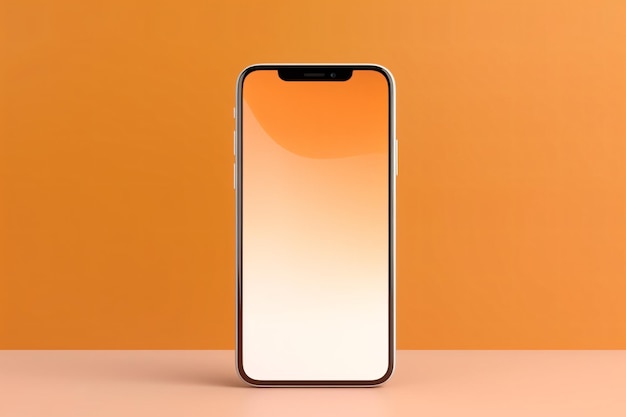 Smartphone Mockup Image Ai generativa