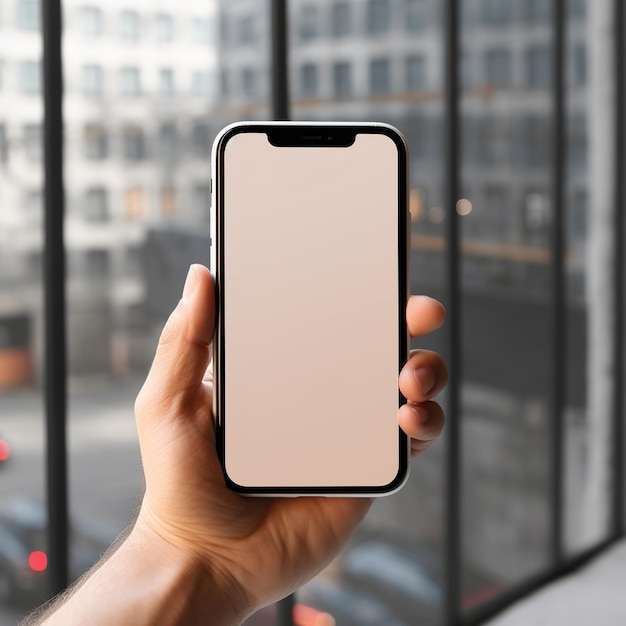 Smartphone mockup