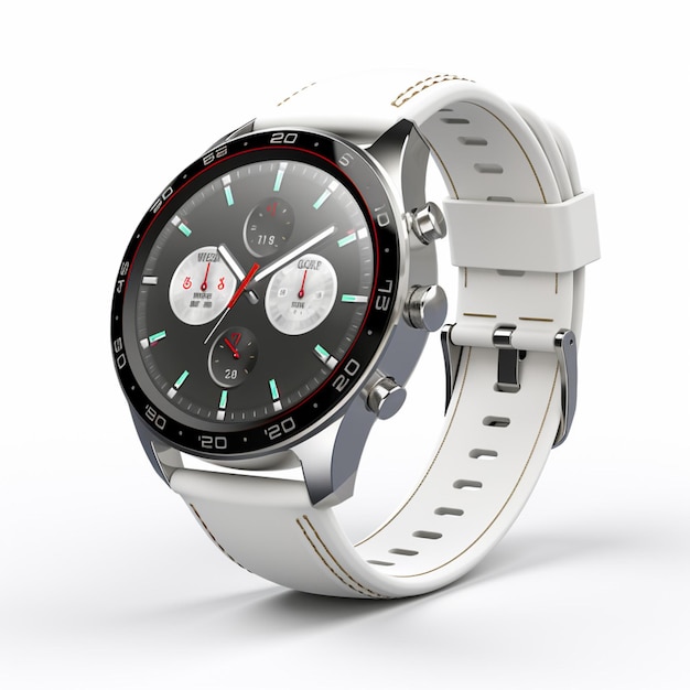 Smartwatch con sfondo bianco di alta qualità ult