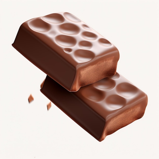 smooth_clean_thick_bar_of_chocolate_in_the_air_witho