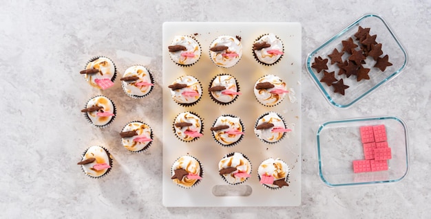 Smore cupcakes