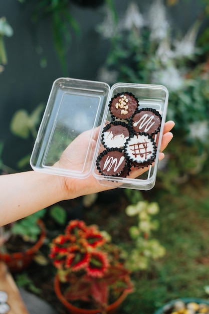 Snack Chocolate Cup con burro di arachidi e cioccolato bianco