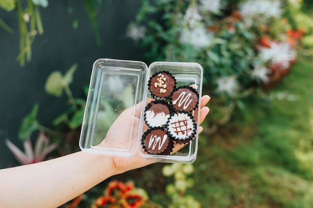 Snack Chocolate Cup con burro di arachidi e cioccolato bianco