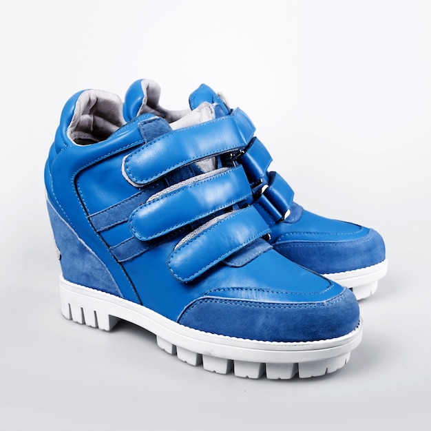 Sneakers invernali blu