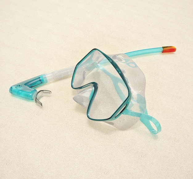 Snorkel e maschera per le immersioni